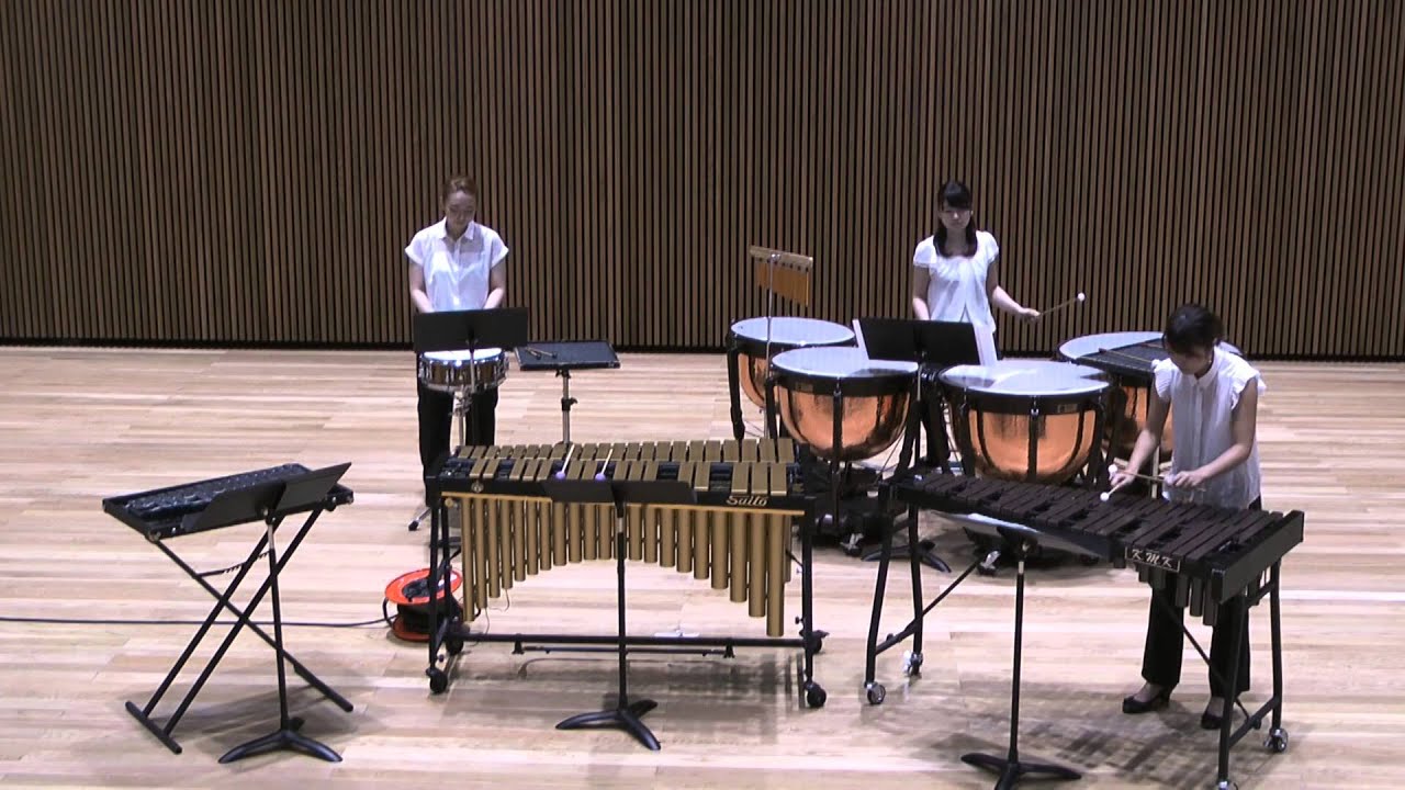 Forest Echoes - Percussion Trio/Quartet/Quintet by Kato (Quintet Version)-Senzoku Percussion Friends