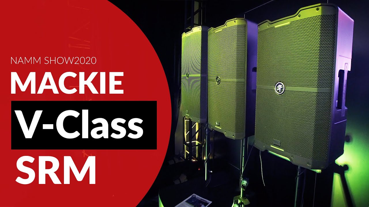 MACKIE SRM V-CLASS - Czy powtórzą rekord sprzedaży kolumn? (NAMM2020)