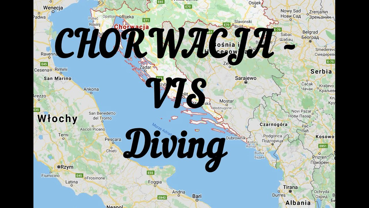 Chorwacja nurkowanie Diving Vis