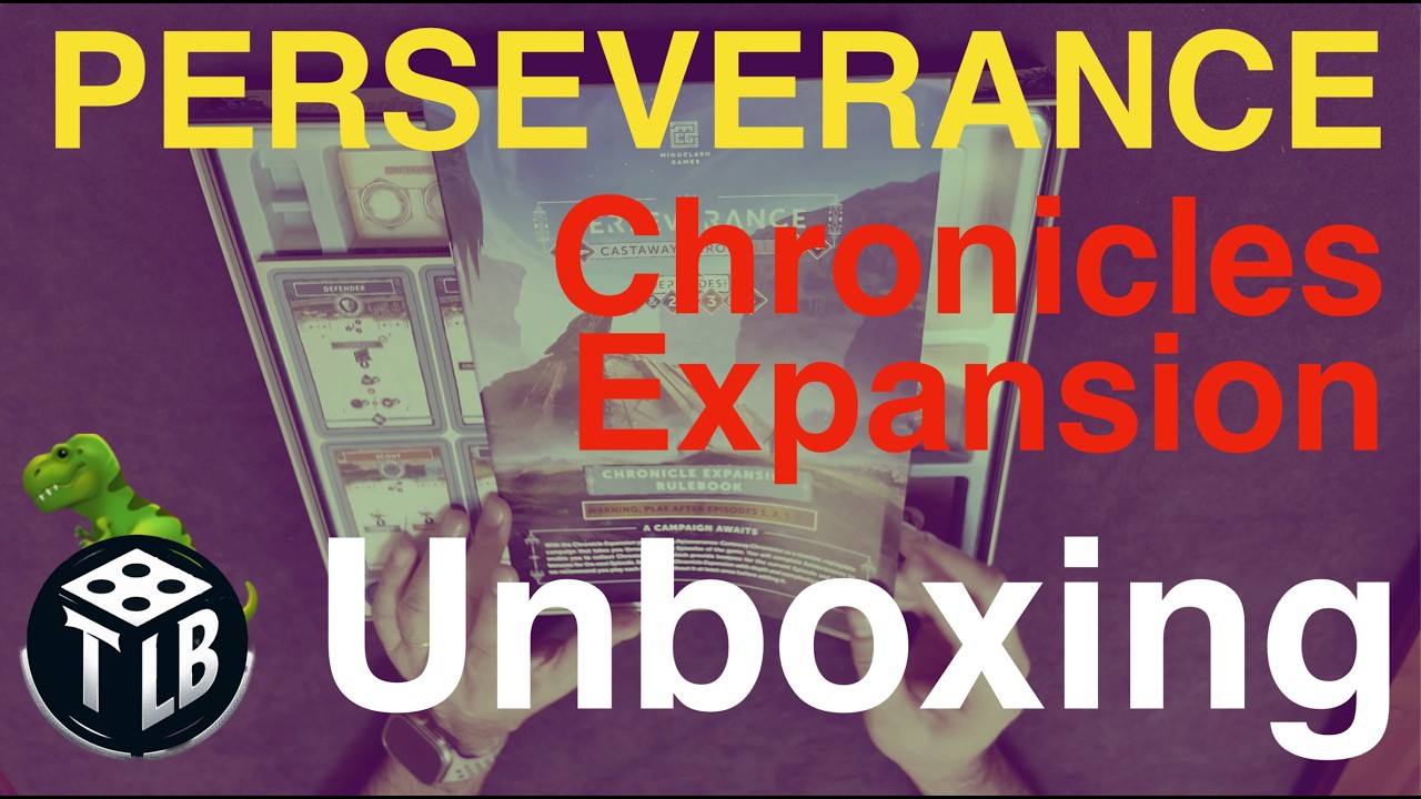 The Ultimate Campaign Mode: Perseverance Castaway Chronicles Expansion Unboxing