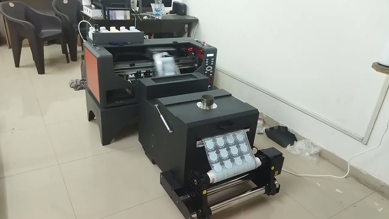 A3 30 CM High Speed DTF Pet film Printer Install in Surat Gujrat , DTF PRINTER