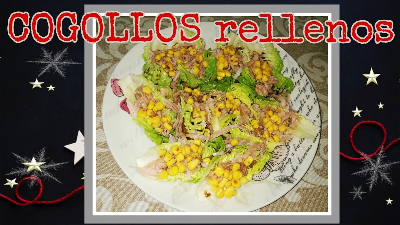 COGOLLOS rellenos (Fáciles, rápidos y sanos) .