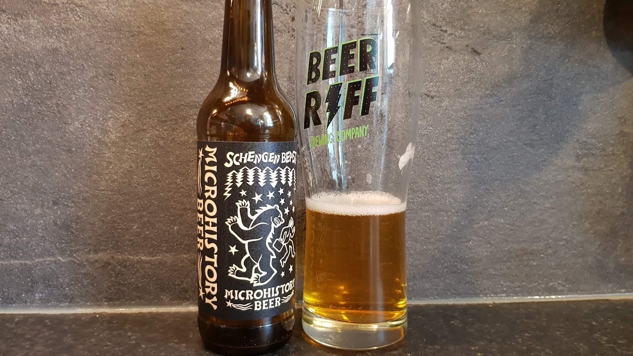 Rinku&scaron;kiai Strange Connections Lager MicroHistory Beer | Lithuanian Craft Beer Review
