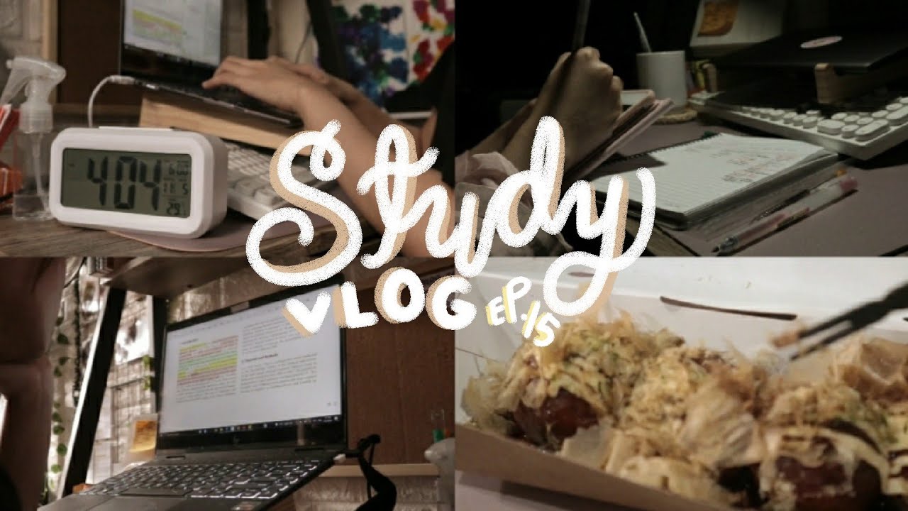 ☁️ study vlog ep. 15 : random study with me | doing school activities, studying for my exams