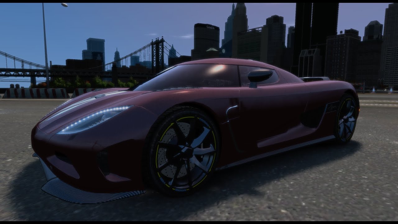 GRAND THEFT AUTO IV 2010 KOENIGSEGG AGERA CRASH TESTING HD