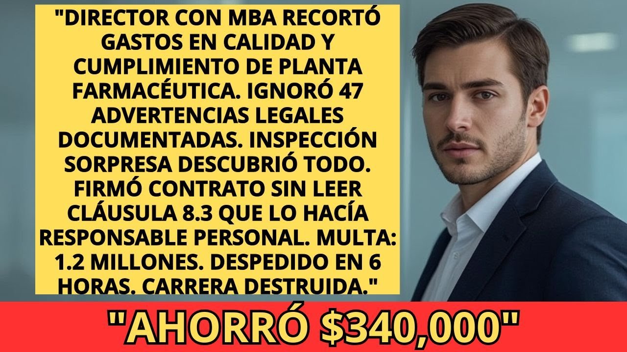 El nuevo director recortó gastos ilegales — revisó sus correos… y su contrato terminó ese mismo día.