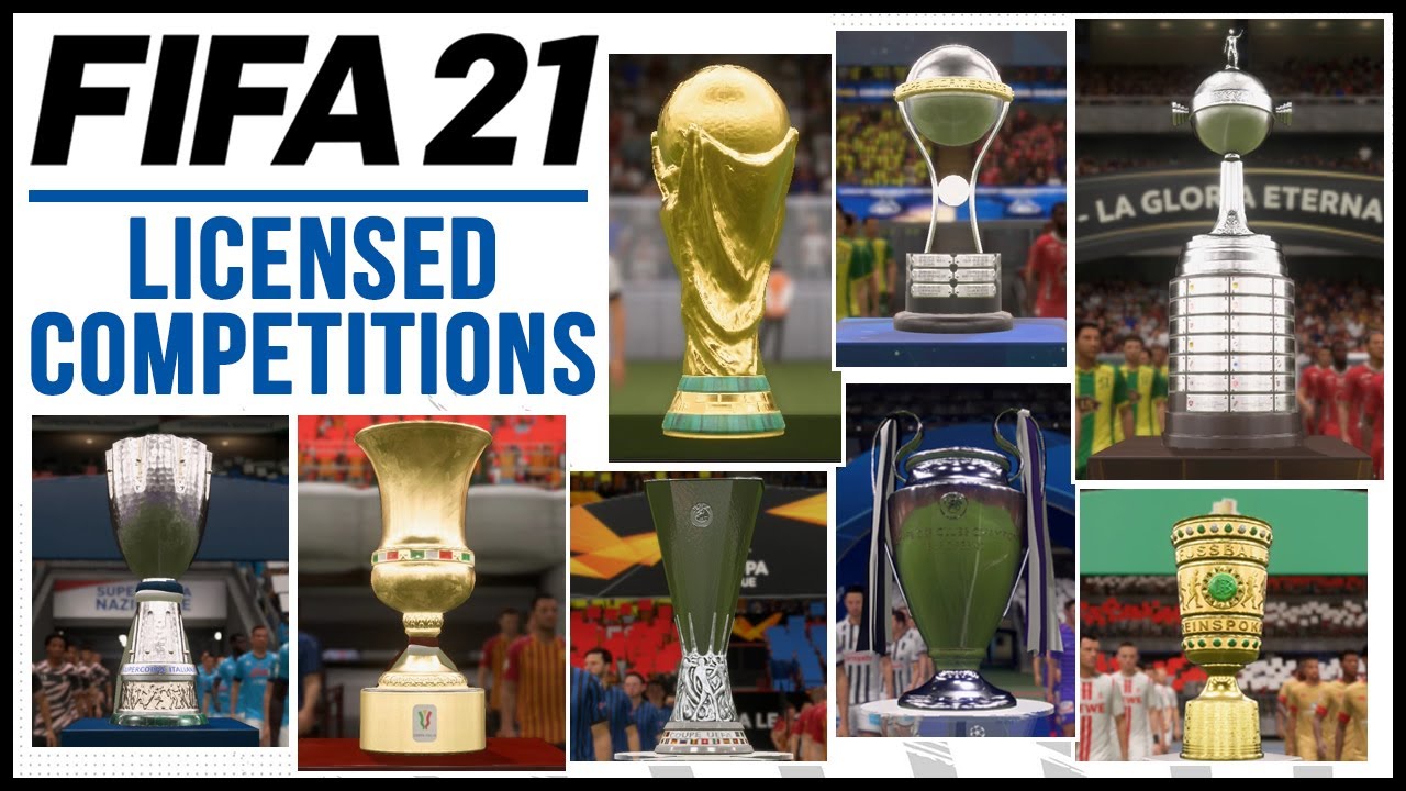 FIFA 21 | ALL 23 LICENSED COMPETITIONS ft. NEW CUPS & MORE
