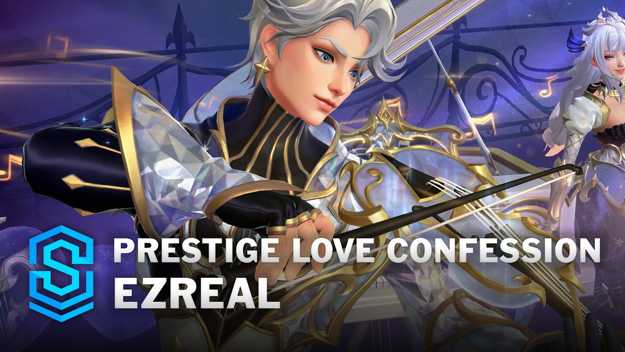 Prestige Love Confession Ezreal Wild Rift Skin Spotlight