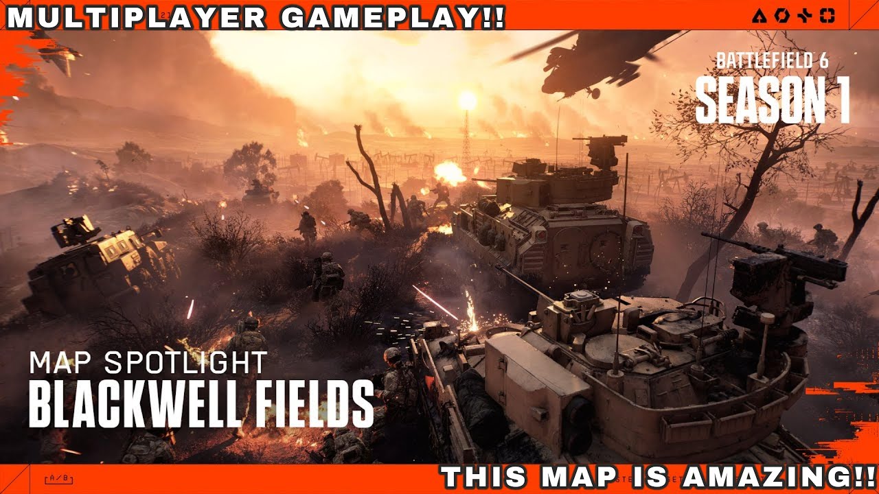 BATTLEFIELD 6 MULTIPLAYER GAMEPLAY - BLACKWELL FIELDS!!