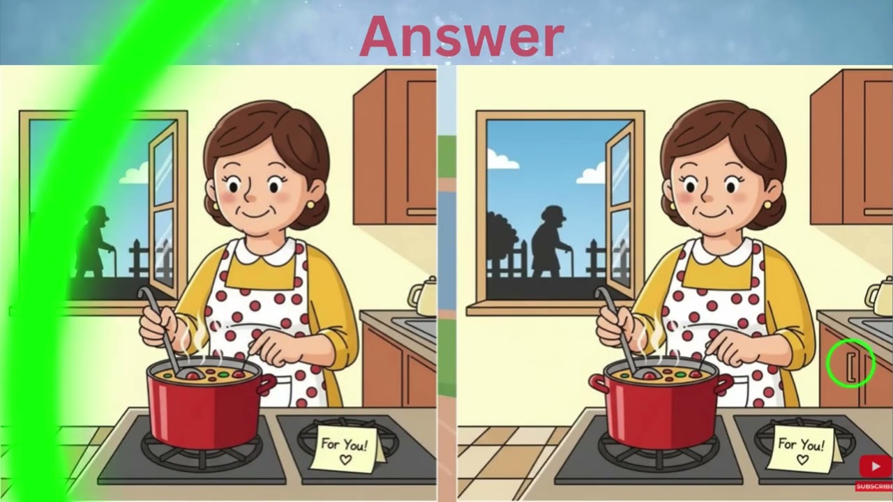 Find 3 differences | How sharp your mind | Test your brain