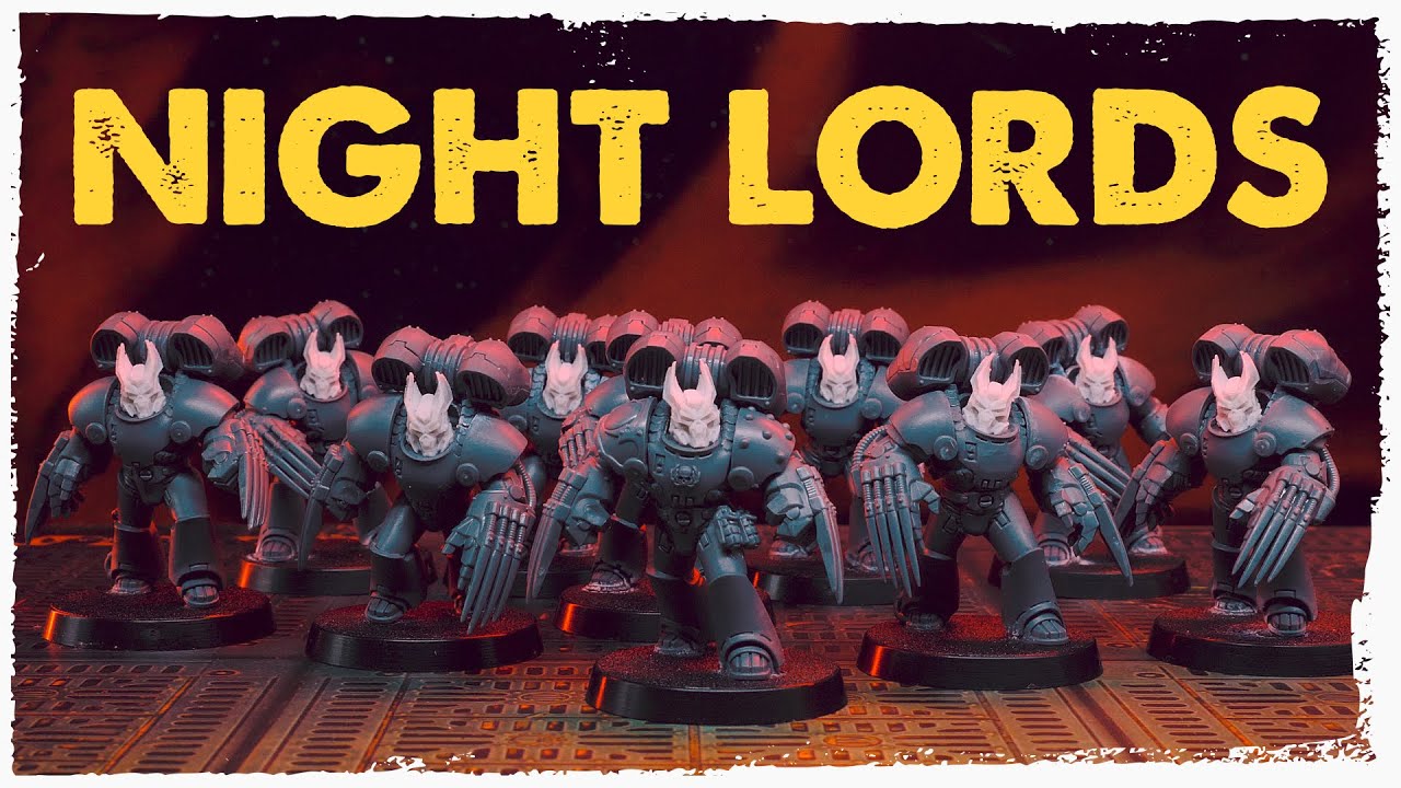 Китбаш лучших злодеев в Warhammer - 30k Night Lords