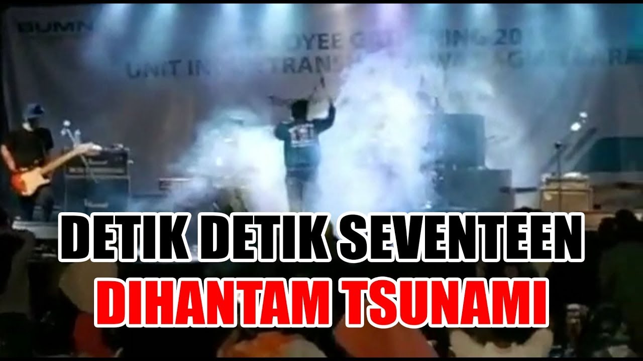 Detik detik Seventeen Dihantam Tsunami saat Manggung di Banten