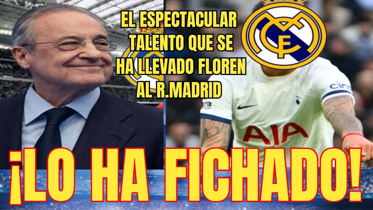 💥LO HA FICHADO | El espectacular talento que trae Florentino al R.Madrid tras quitárselo al Atlético
