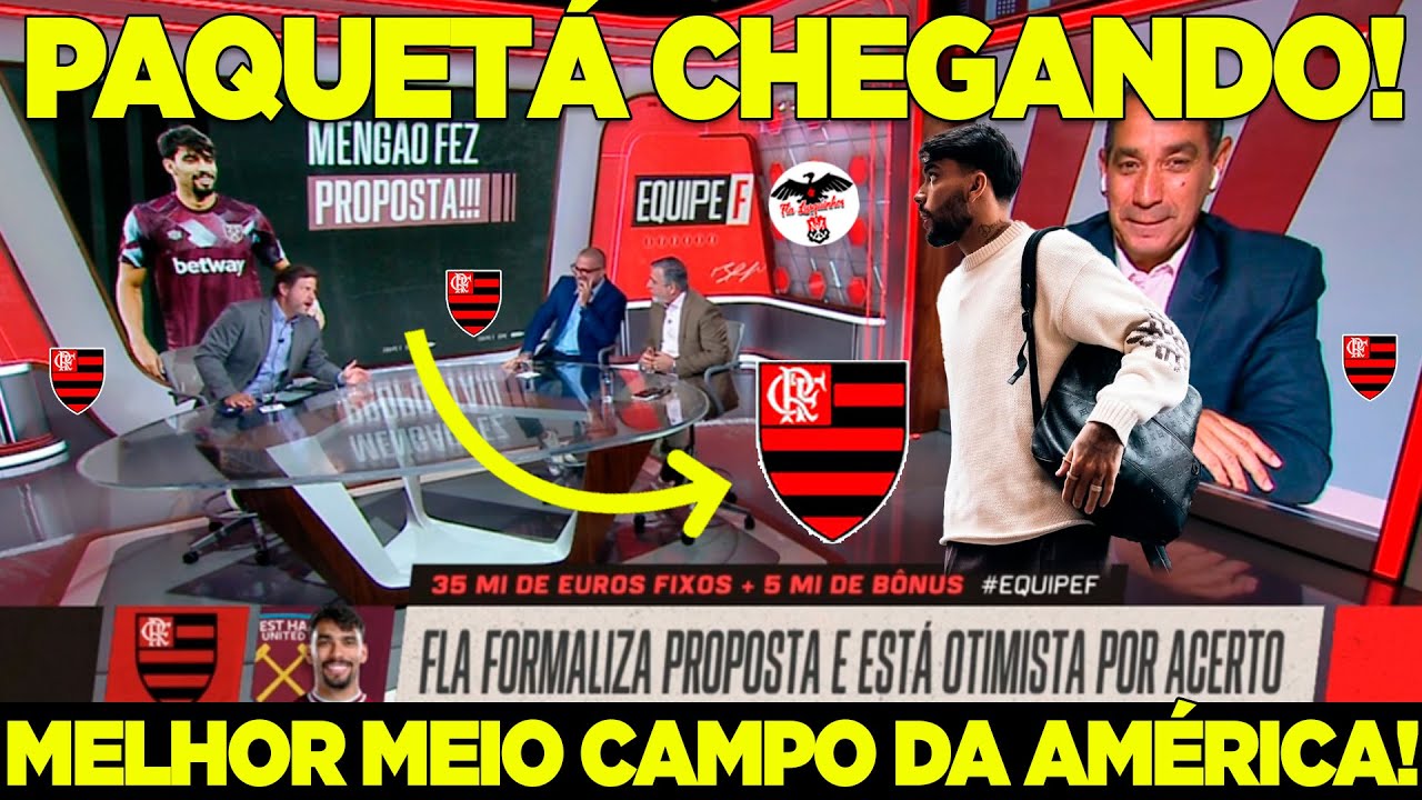 PAQUETÁ CHEGANDO! IMPRENSA ASSUSTADA COM FLAMENGO! MENGÃO VAI GANHAR TUDO EM 2026! É UMA SELEÇÃO