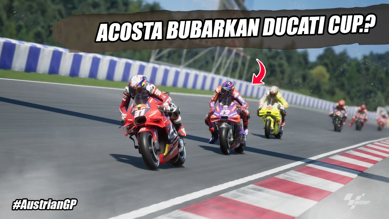 MOTOGP24 AUSTRIA❗ACOSTA BAWA KTM BERJAYA DI RED BULL RING❗#AustrianGP 🇦🇹 ❗MOTOGP™️24 TV REPLAY