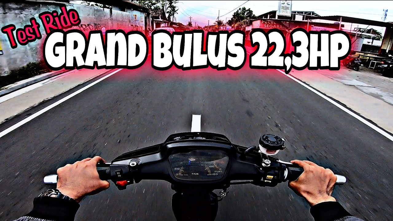 Test Ride Honda Grand Bulus Juragan Karburator | Fendi LeresSae