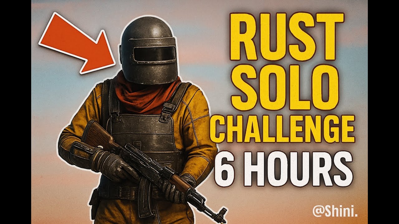 6 Hours Challenge for Best Loot DAY 2 | Rust Solo