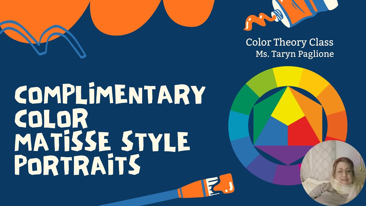 Complementary Color Self Portraits