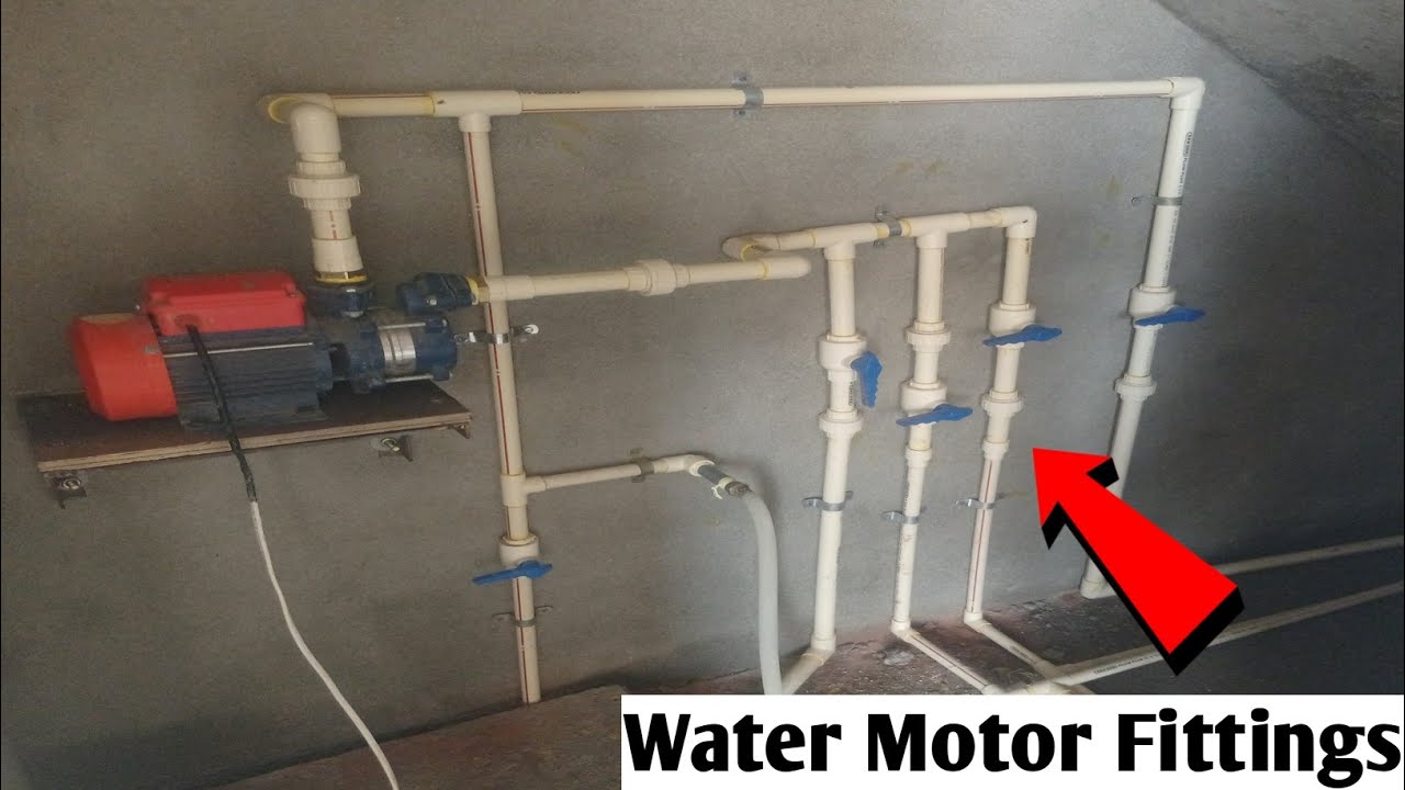 Water Motor Fitting Kaise Kare | Motor Fittings | in hindi | 2021