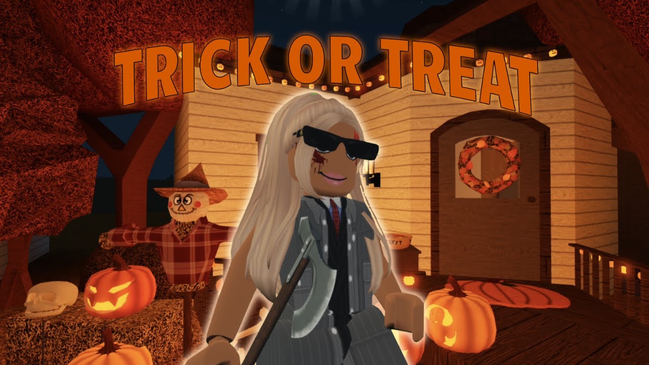 TRICK OR TREATING IN BLOXBURG | 2022 halloween update | roblox