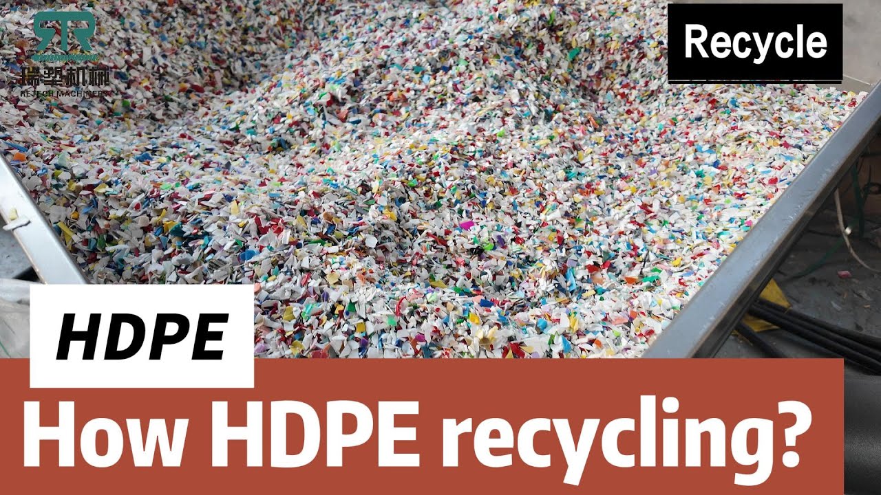 HDPE pelletizing recycling machine(Retech machinery)