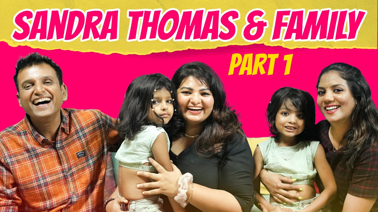 A Day With Sandra Thomas & Family | Interview | Wilson Thomas | Thankam & Kolusu | Little Hearts