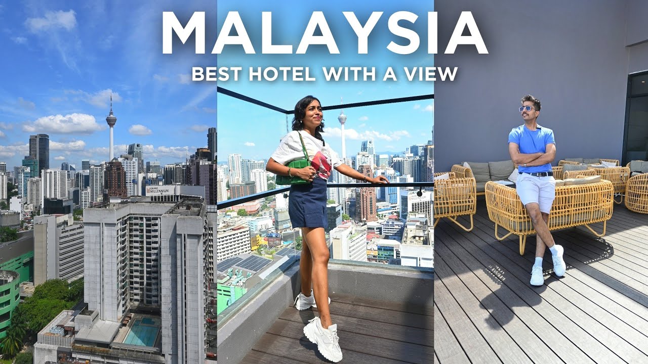BEST HOTEL WITH A VIEW IN KUALA LUMPUR 😍🏙️ Malaysia Vlog ✨ | Anagha Mirgal