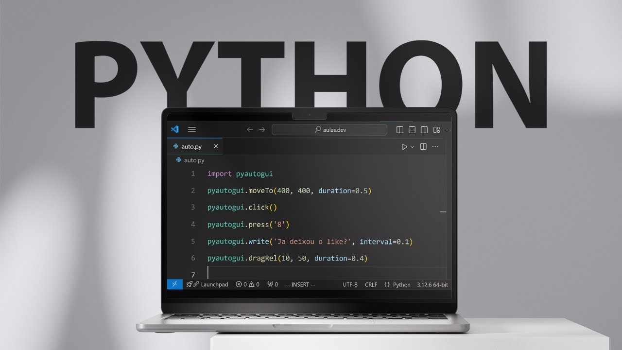 Introdução à Automação com Python e PyAutoGUI