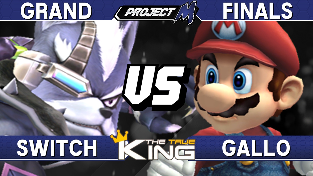 Project M - Switch (Wolf) vs Gallo (Mario) - The True King Grand Finals