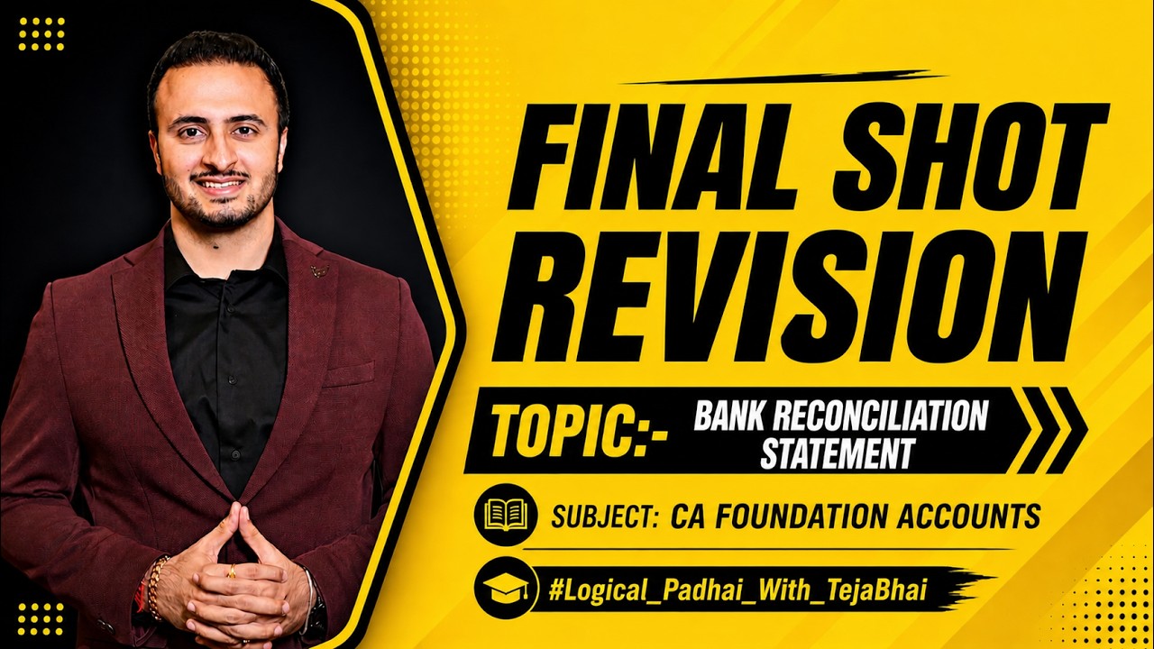 BANK RECONCILIATION STATEMENT - FINAL SHOT REVISION - JAN 26 - CA TEJAS SUCHAK 