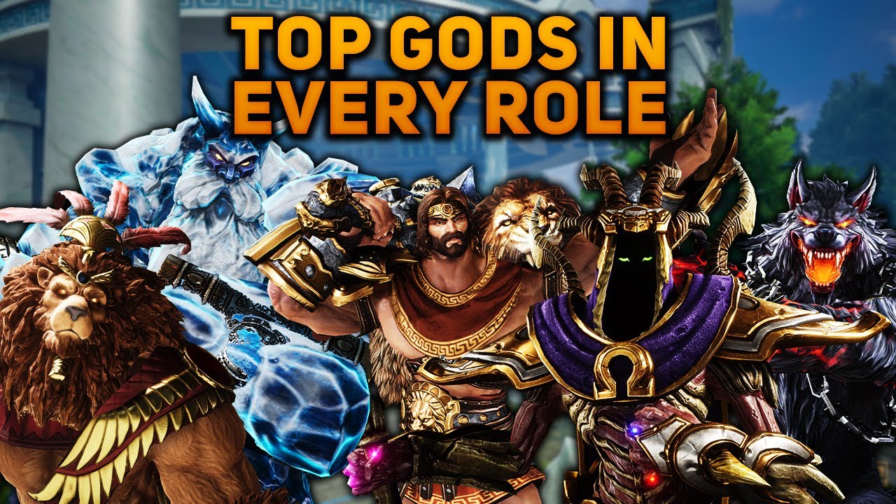 TOP 3 GODS & BUILDS IN EACH ROLE!