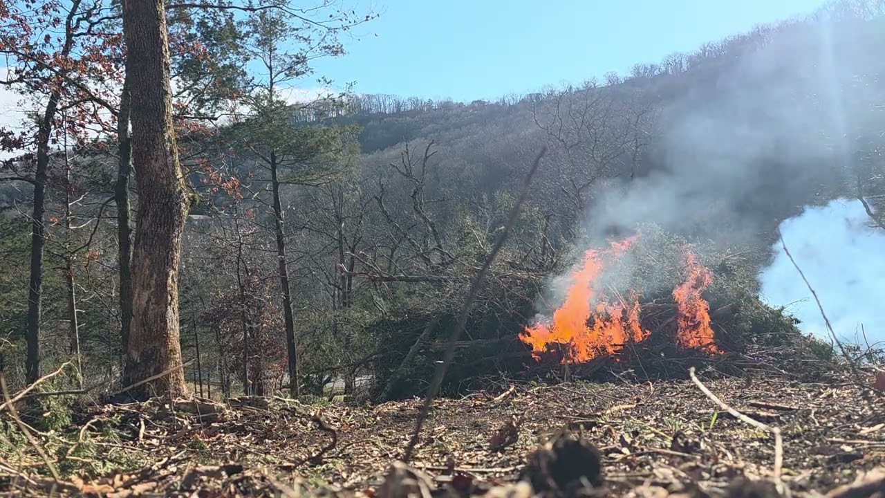 Gas/diesel controlled burn 09 Jan 2026