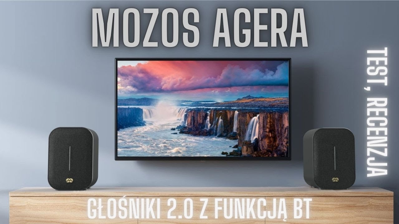 MOZOS Agera - głośniki komputerowe 2.0 z BT dla graczy i nie tylko! Test, recenzja, review