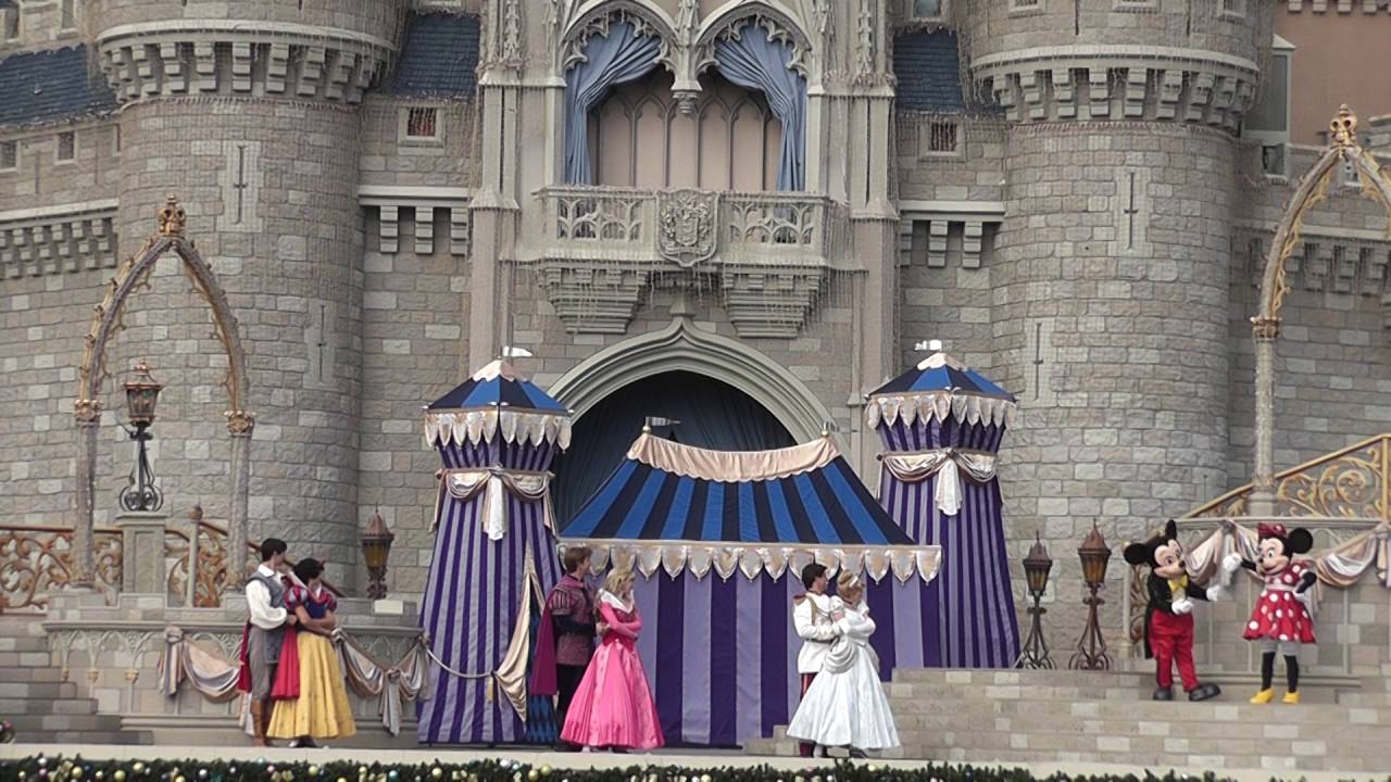 Dream Along With Mickey Castle Show DisneyWorld Florida