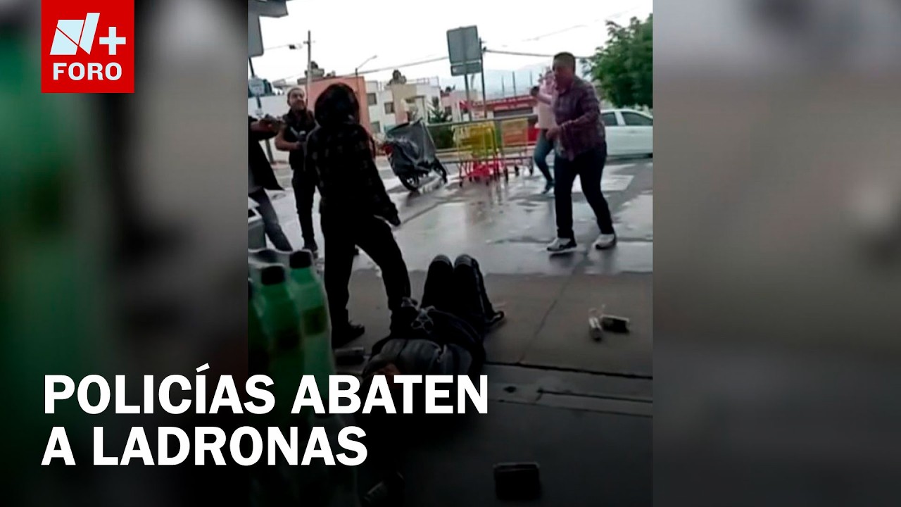 Policías Balearon a Dos Mujeres Tras Intento de Asalto en Supermercado en Tarímbaro