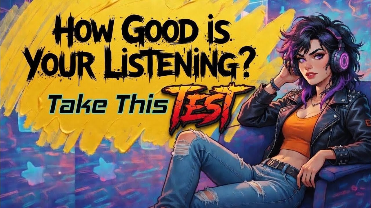 Test Your English Listening Skills (Beginner to Advanced) 🎧