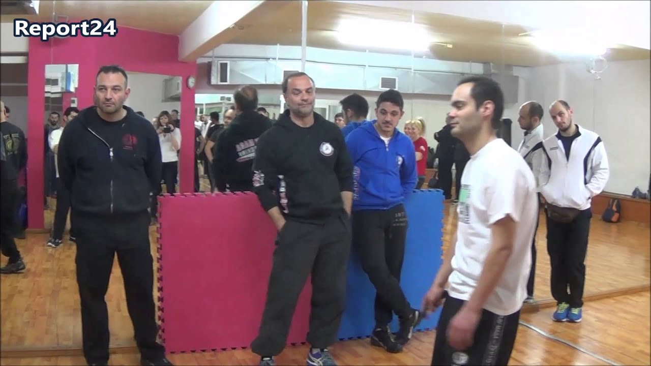Report24 Σεμινάριο Krav Maga Σπάρτη με τον Israel Tamir