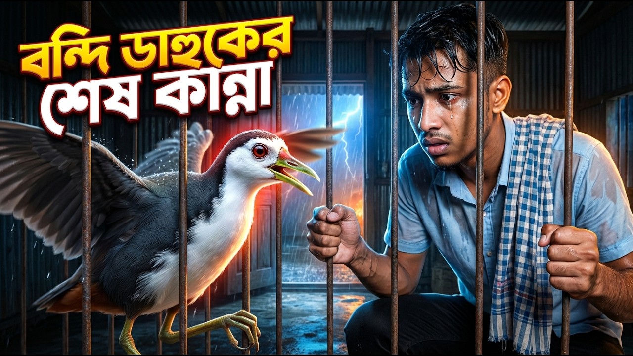 অসহায় ডাহুক পাখির মুক্তির গল্প | The Emotional Rescue & Freedom of a Dhahuk Bird | True Bird Story