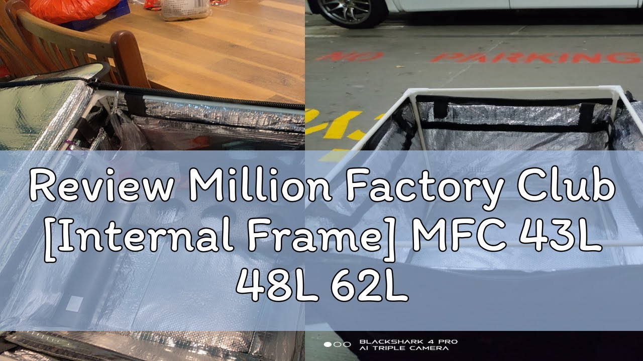 Review Million Factory Club [Internal Frame] MFC 43L 48L 62L 80L Sling Series Food Delivery Box The