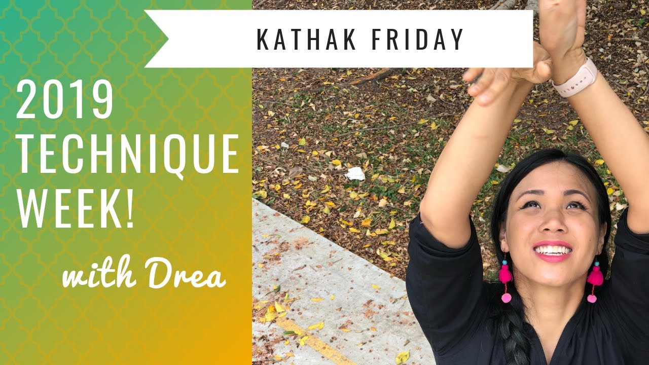 Simple Kathak Tutorial: Pushpak & Hasta Konas | 10 minutes | Technique Week 2019 | dreachoreo