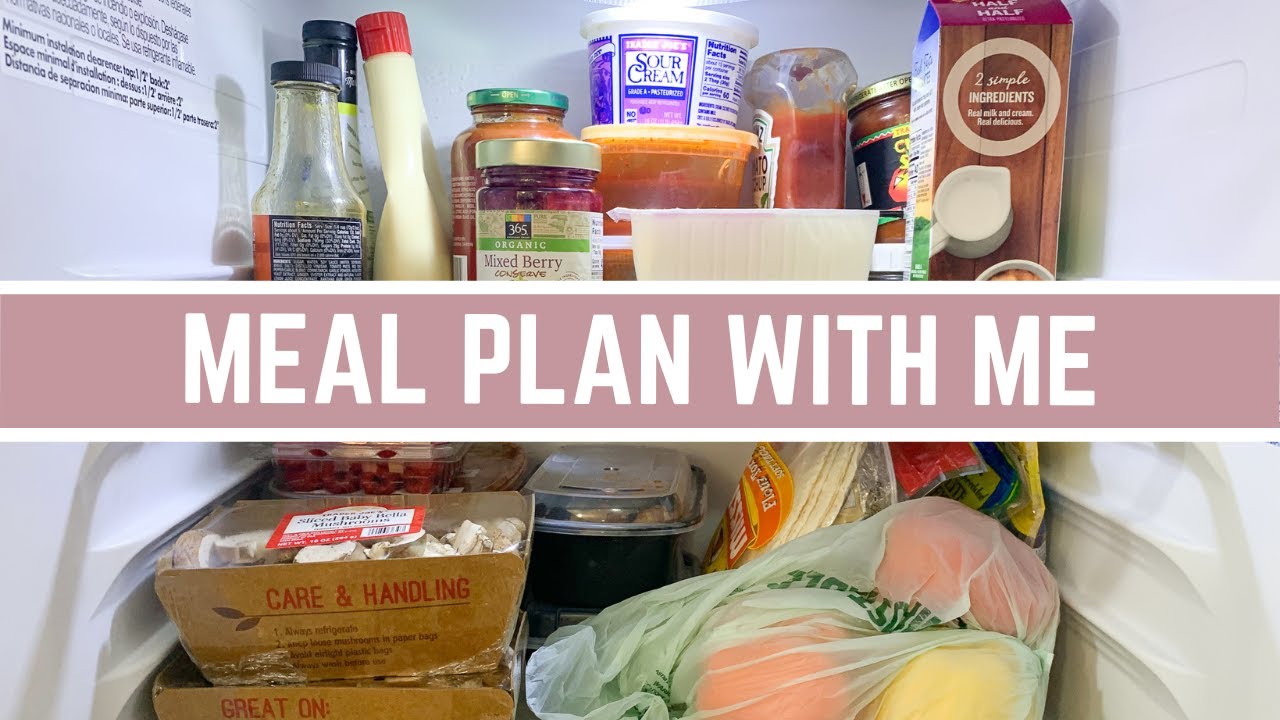 MEAL PLAN WITH ME » plus a Trader Joe's Haul!