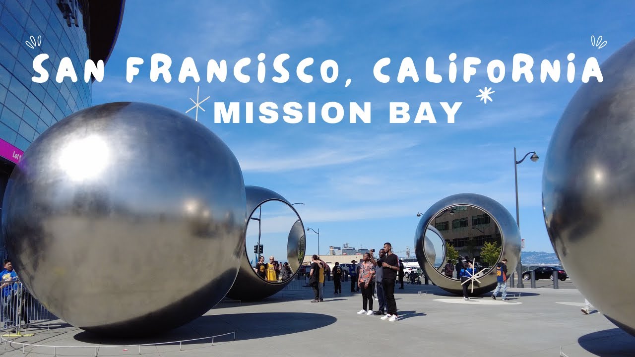 [4K] San Francisco: Walking MISSION BAY Chase Center During Warriors- Sacramento Kings Game