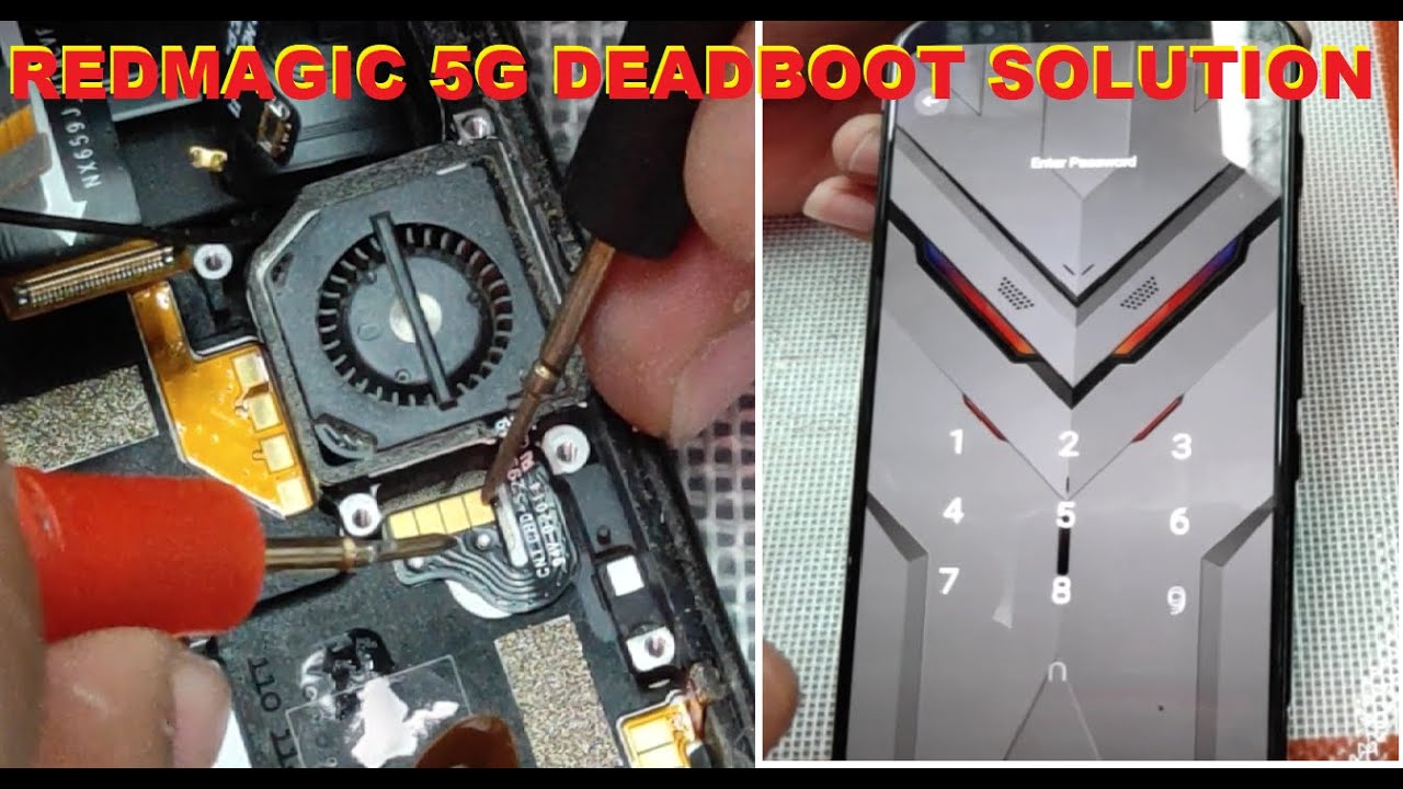 Redmagic 5G Gaming Phone Deadboot Solution