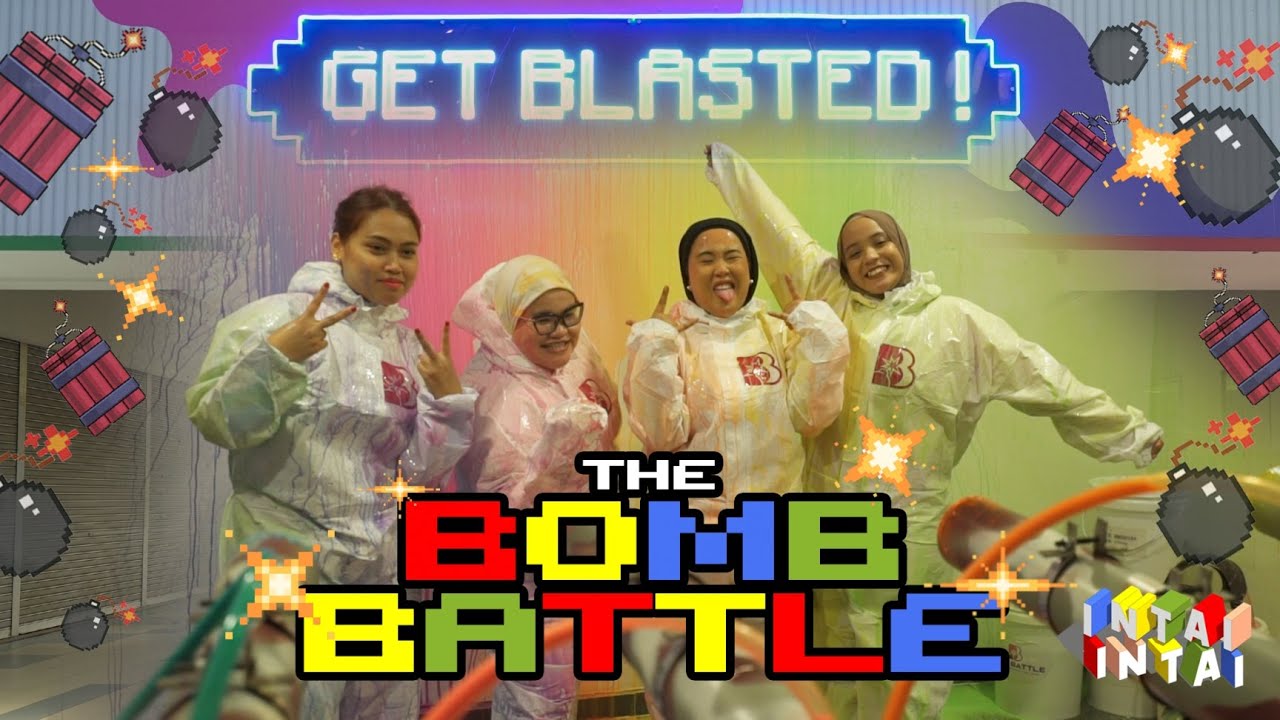 The Bomb Battle Berjaya Times Square, Permainan Imersif Dengan Ledakan Bomb Paint | Intai-Intai