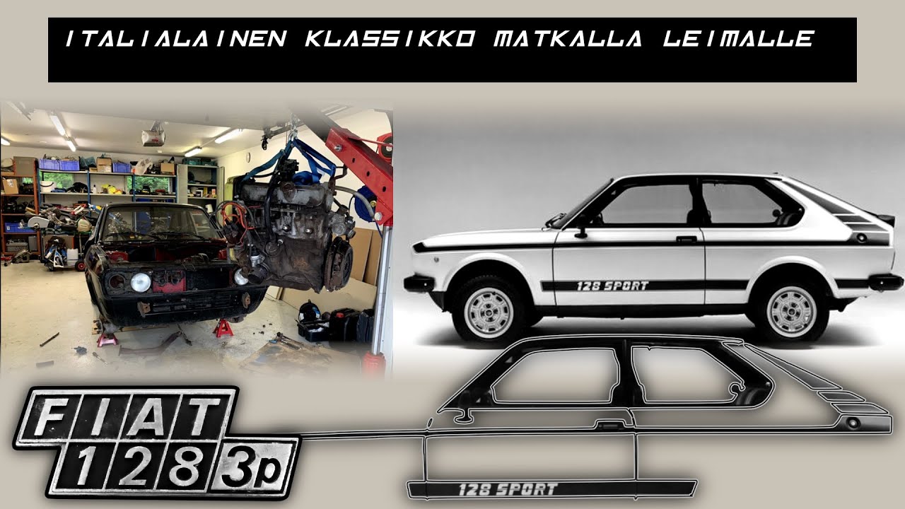 Italialainen KLASSIKKO || Fiat 128 3P || Projekti