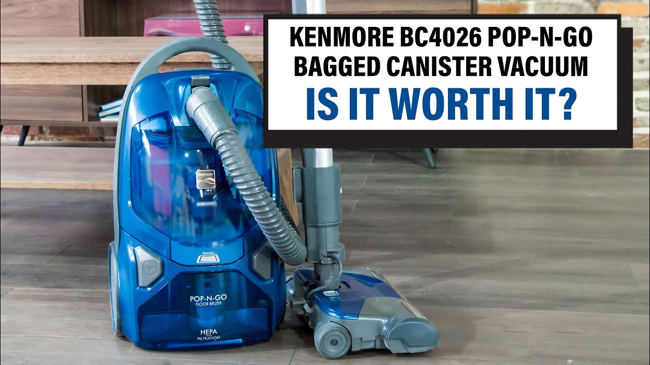The Best Vacuum for Pet Hair? - Kenmore Pop-N-Go Canister Vacuum Review