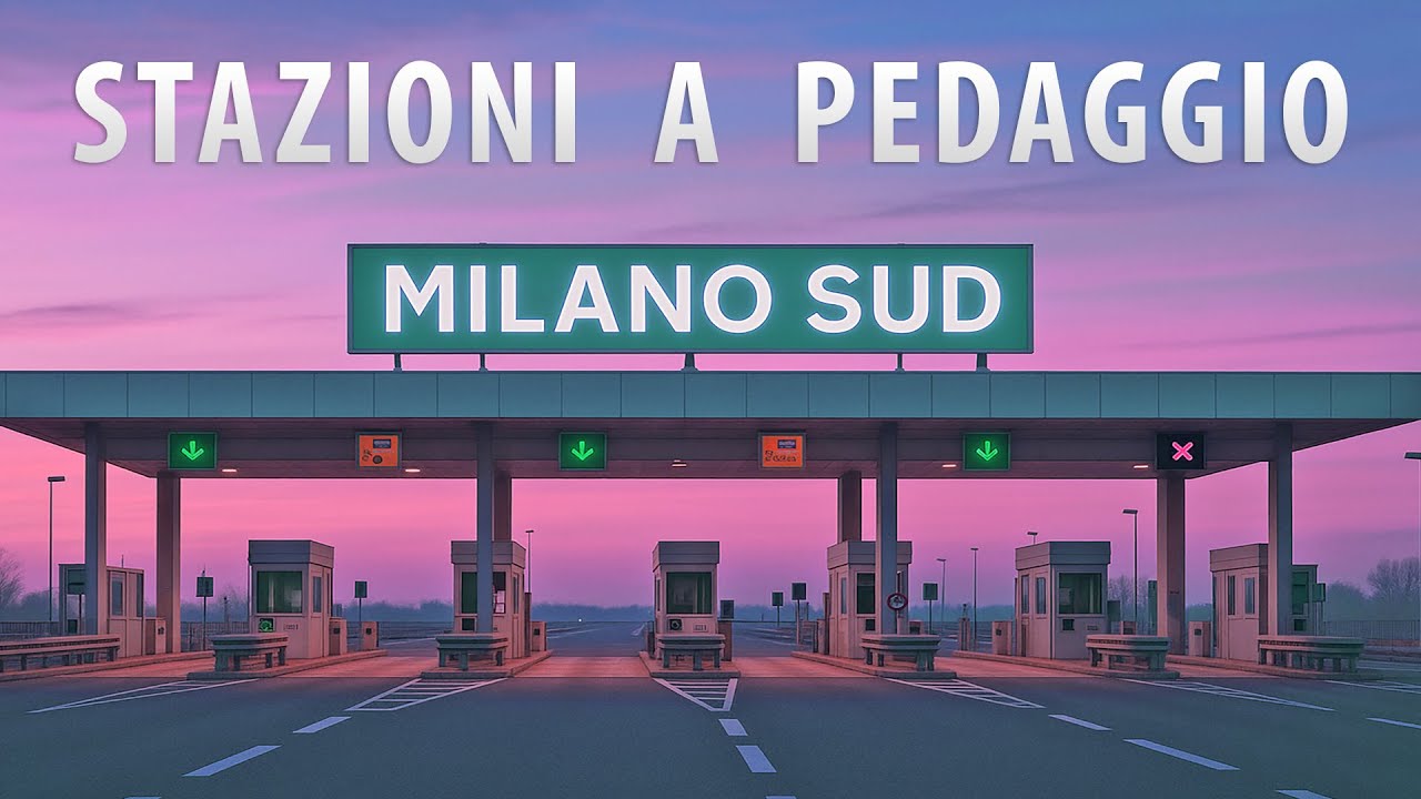 Casello Autostradale MILANO SUD - Uscita - Infrastrutture autostrade [2024]