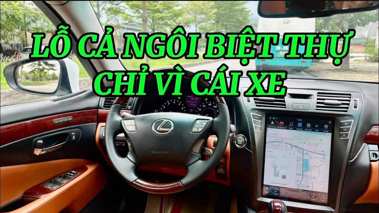 TRONG ĐỜI CÓ 102 BÁN CÁI XE LỖ NGÔI BIỆT THỰ