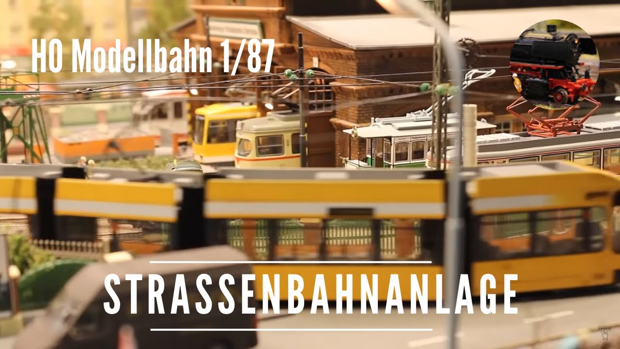H0 Straßenbahn - Modellstraßenbahn H0 Tramway - Cable Car
