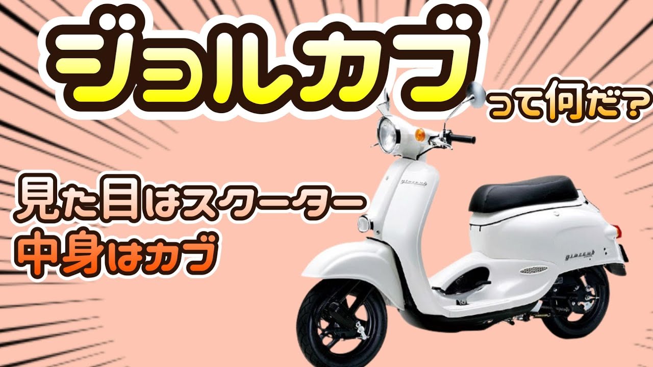 【珍車納車】スクーターに見えるカブ!! ジョルカブ買いました。まずは点検していきます。